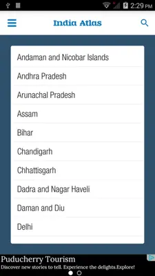 India Atlas android App screenshot 6